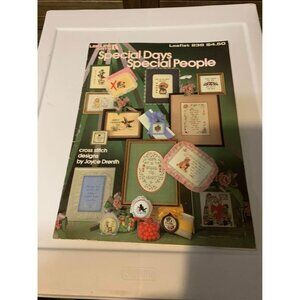 Vintage 1982 Cross Stitch Craft Book